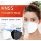 HYNAUT KN95 4 Layer Mask White. 40 Masks Per Pack